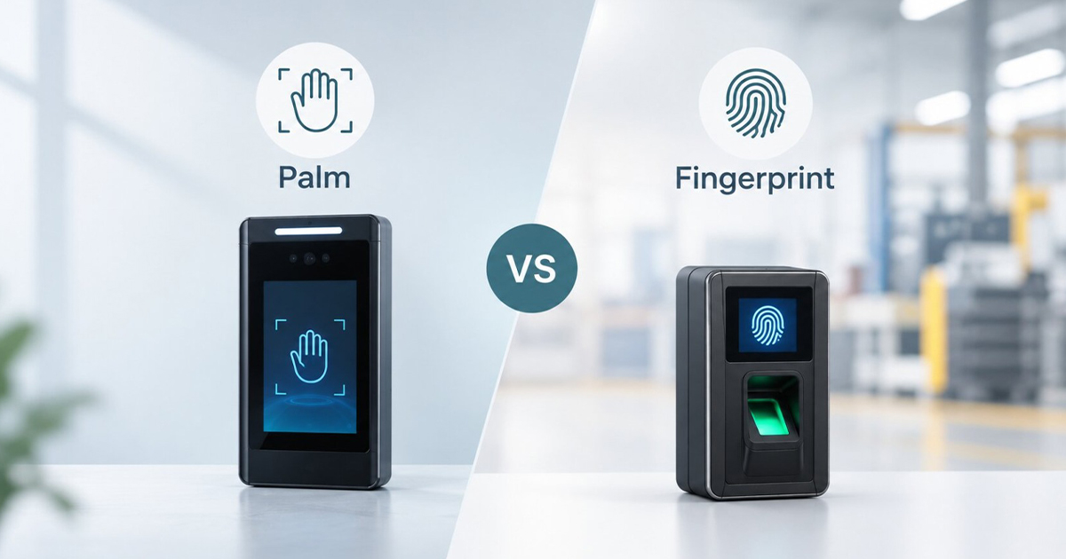 Palm vs Fingerprint for Factory Workers: An Honest Comparison