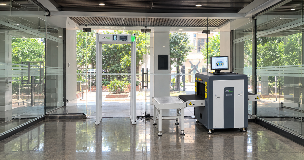 ZKTeco ZKX5030A X-Ray Baggage Scanner for Entrance Security