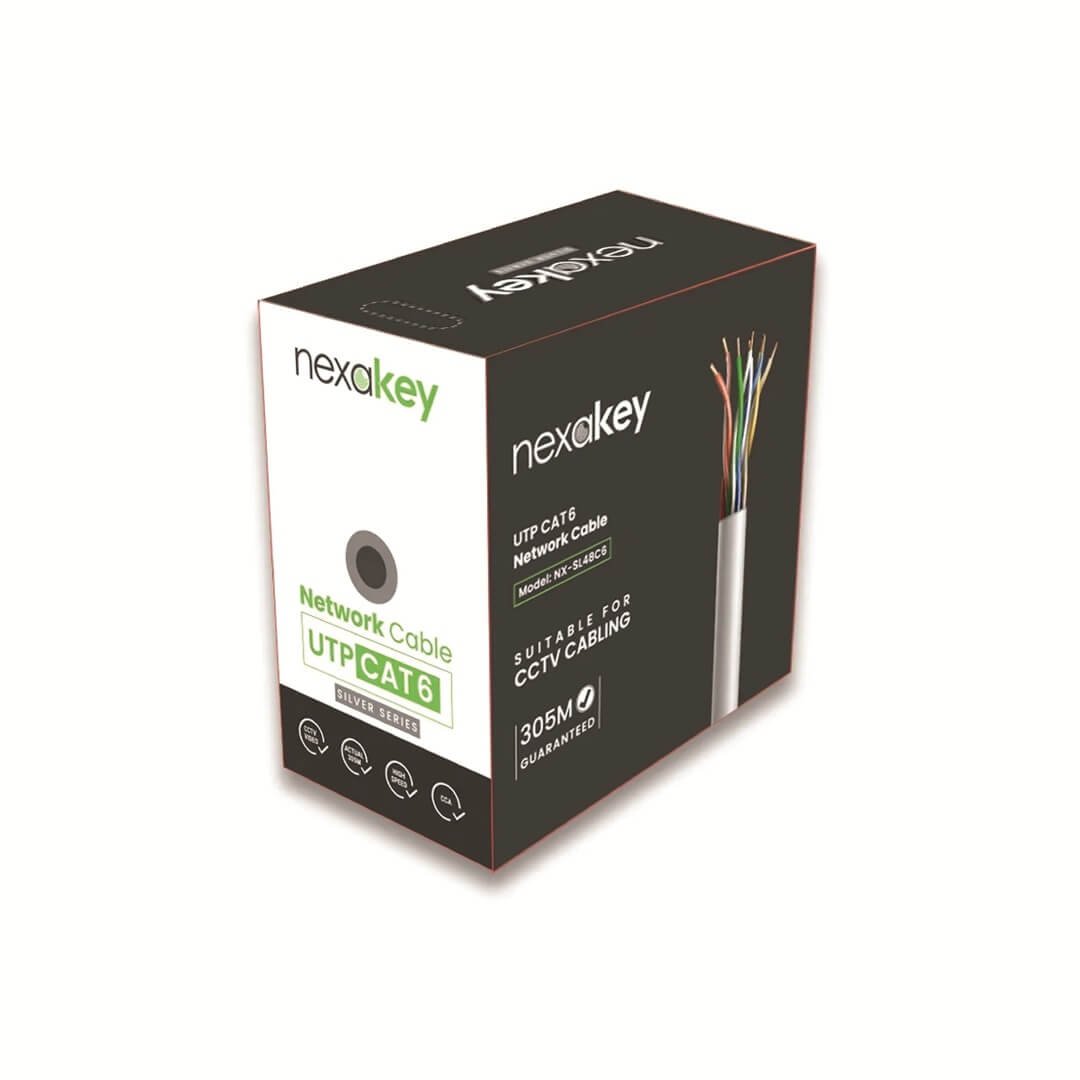 Nexakey NX-SL48C6 305m CCA UTP Network Cable