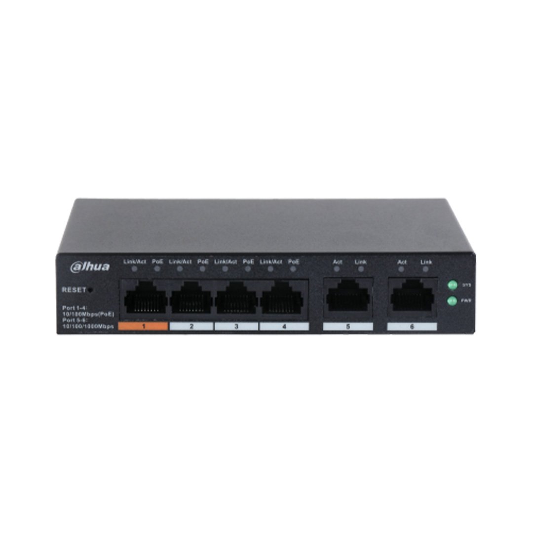 Dahua DH-CS4006-4ET-60 6-Port ...
