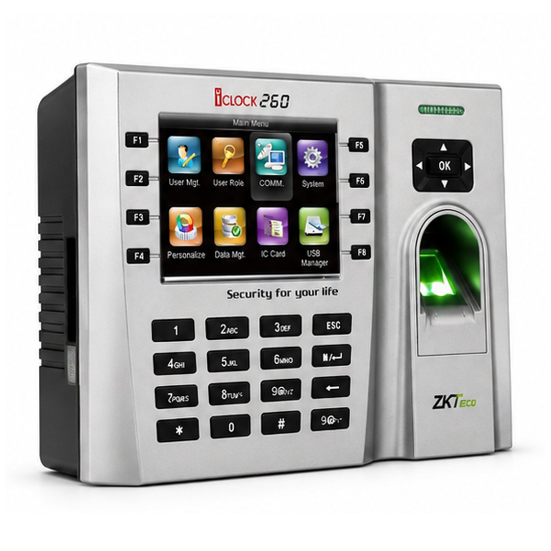 ZKTeco iClock260 Fingerprint Time Attendance Terminal
