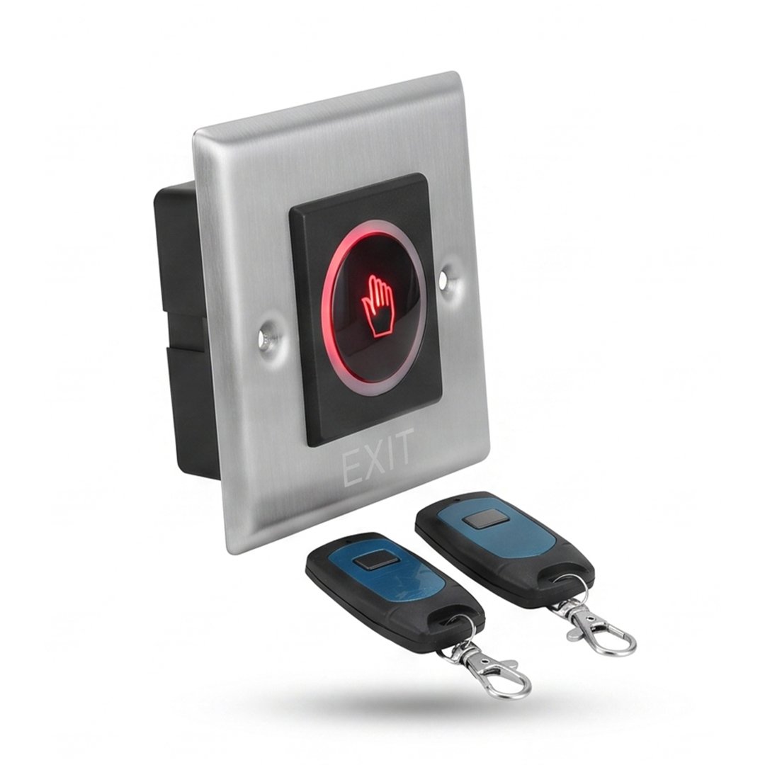 Nexakey K2RR X2 Exit Button & Remote Combo