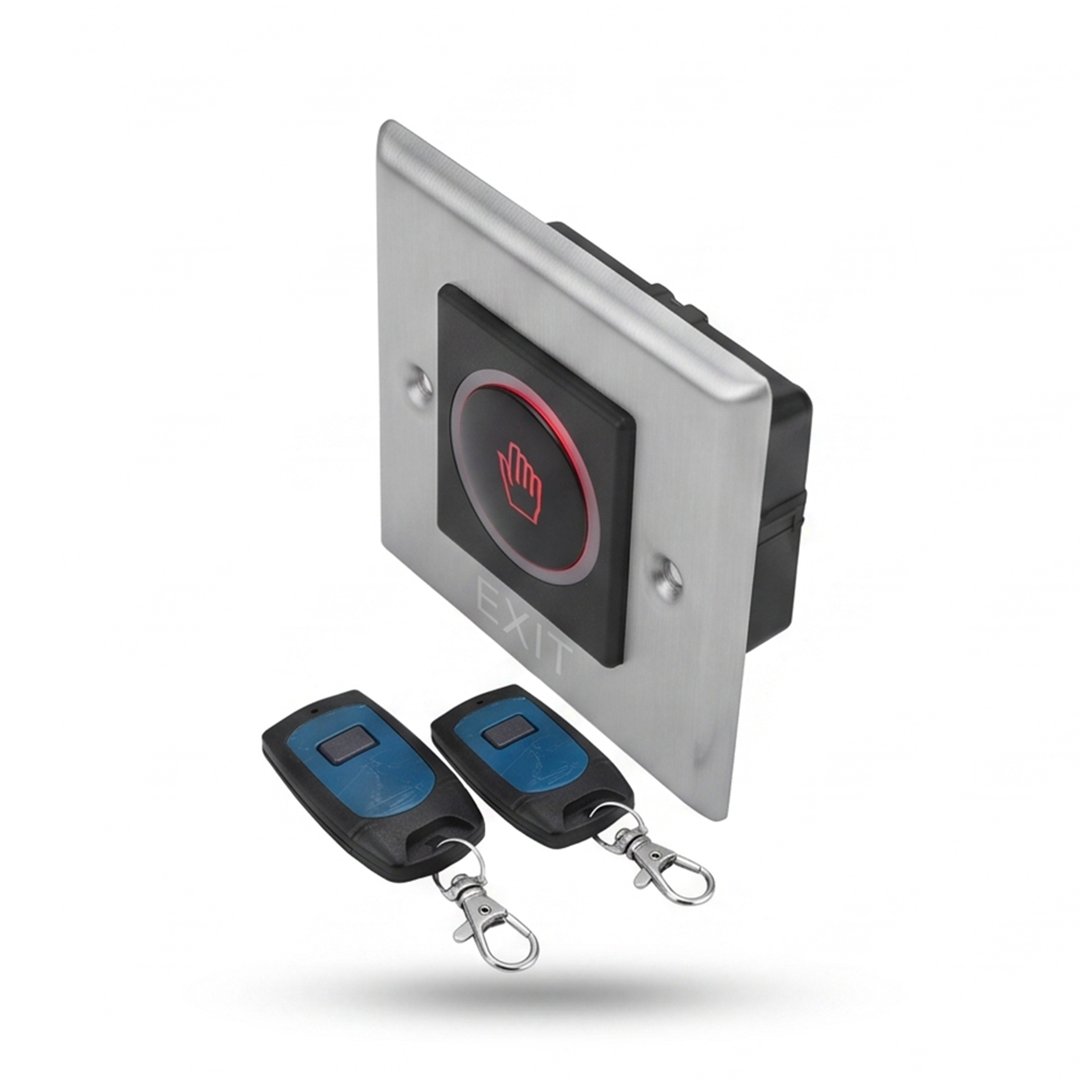Nexakey K2RR X2 Exit Button & Remote Combo