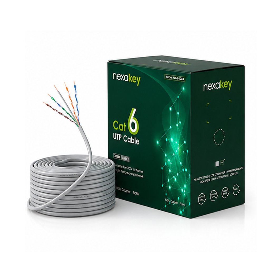 Nexakey NX-SL48C6 305m CCA UTP Network Cable