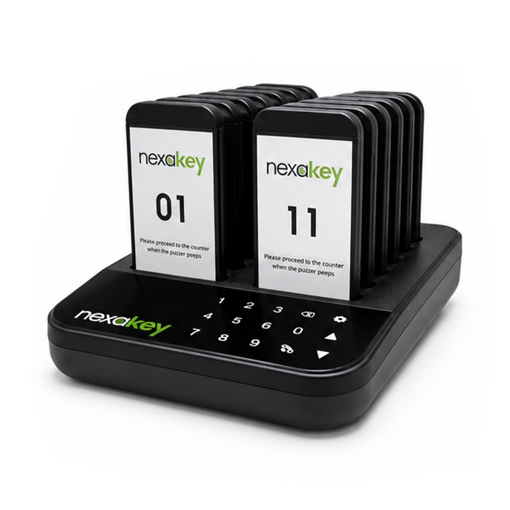 Nexakey NX-P20 20 Pager Wireless Restaurant Calling System