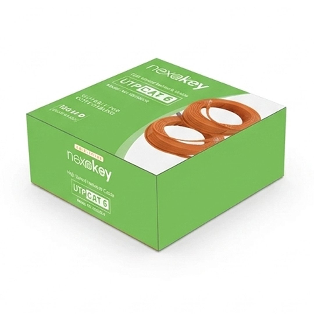 Nexakey NX-GLD56C6 Cat6 UTP Cable 100M | High-Speed Network Cable