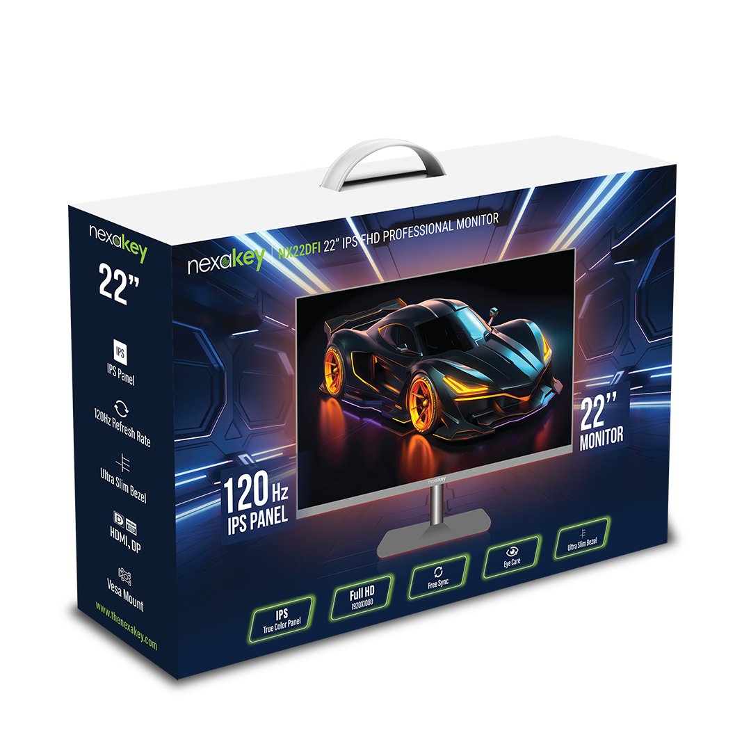 NEXAKEY NX22FHDFI 22 Inch Full HD LED Monitor