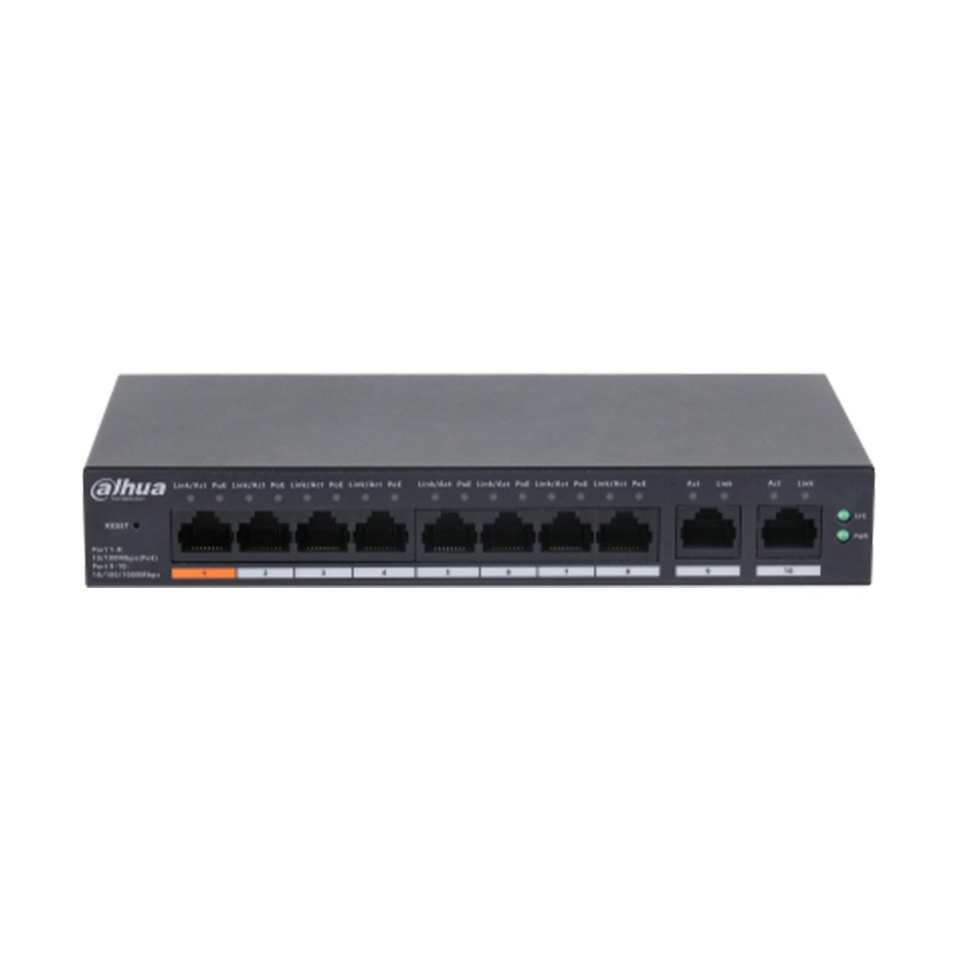 Dahua DH-CS4010-8ET-60 10-Port Fast Ethernet PoE Switch