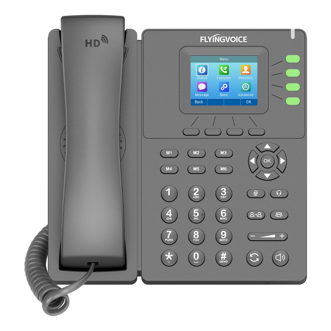 Flyingvoice P21 HD IP Phone with Color Display