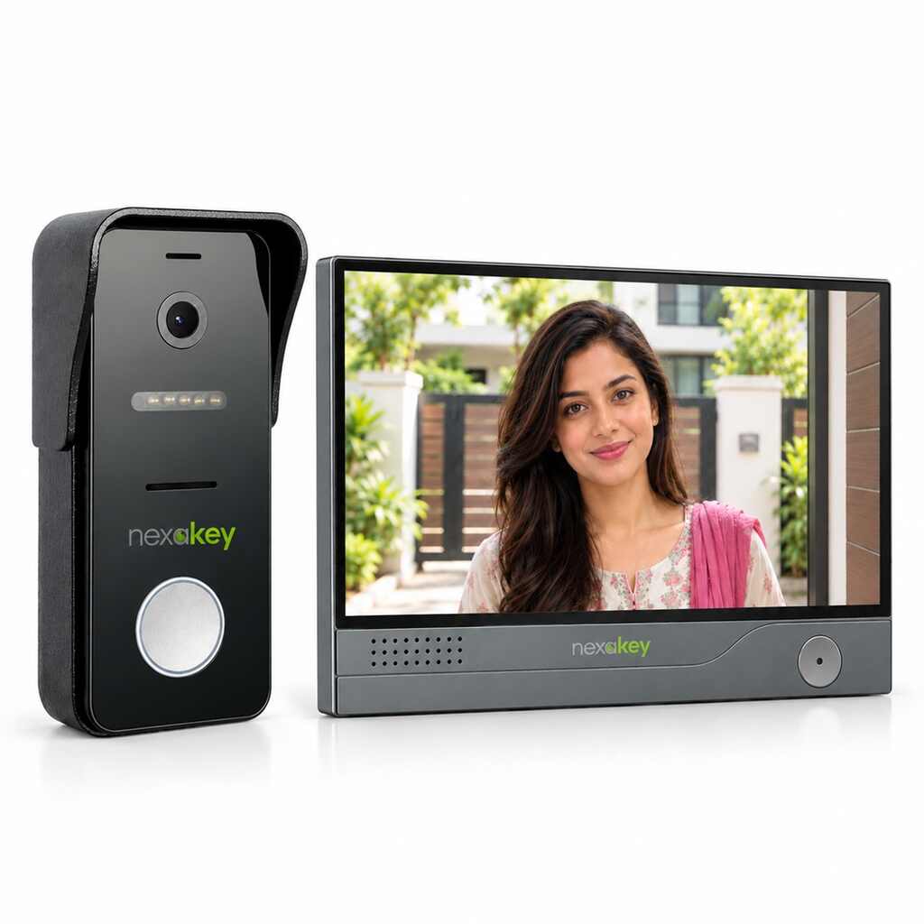 Nexakey NX-VD570-W-CS 7 Inch Video Door Phone Kit